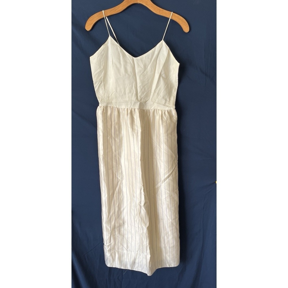 VTG 90s Oscar de la Renta 100% Silk Bodycon Dress size xs s designer old‎ money